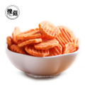 zanahorias deshidratadas con chips